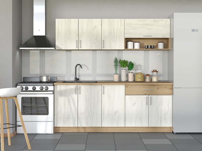 KUHINJA TAMARA 200 AH BH FSC MIX SA RADNOM PLOCOM 28MM AH FSC MIX